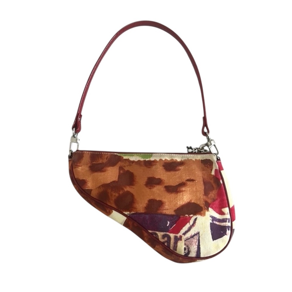 Auth Rare Dior Victim saddle Bag Limited Edition Galliano Vintage Y2K runway - Picture 4 of 10